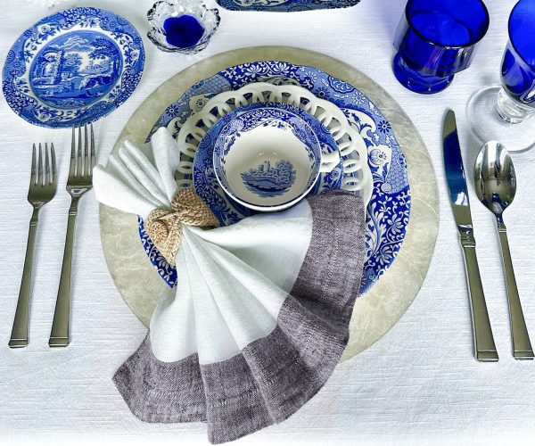 Grey Linen Napkins Online Hot Sale - Image 5