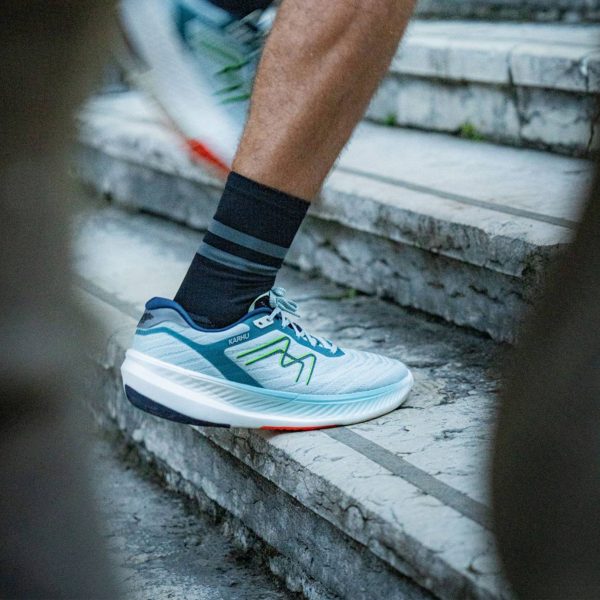 MEN S FUSION 4.0 - SKY GRAY   GREEN FLASH Online Sale - Image 2