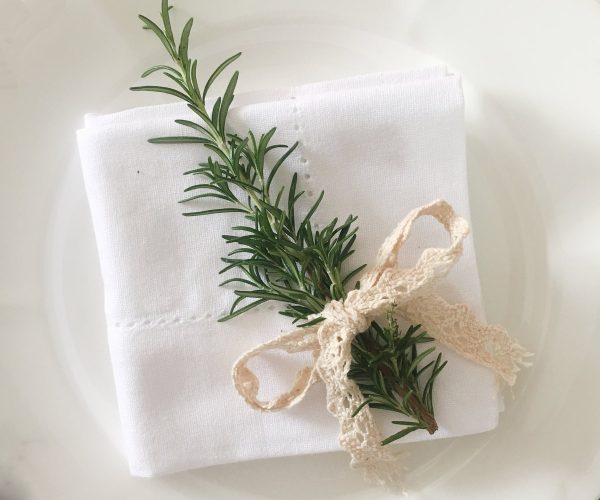 Hemstitch Cocktail Napkins - Set of 12 For Cheap - Image 3