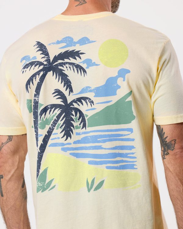 Coastal Bliss Vintage Tee For Cheap - Image 5
