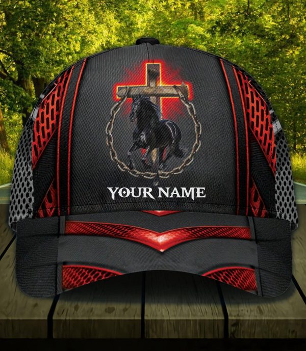 Personalized Horse Classic Cap, Personalized Gift for Horse Lovers - CP364PS06 Fashion - Image 2