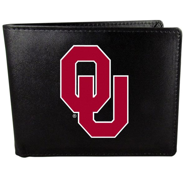Oklahoma Sooners   Bi fold Wallet Large Logo For Cheap
